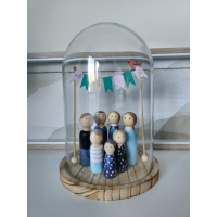 Gepersonaliseerde Peg Dolls