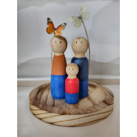 Gepersonaliseerde Peg Dolls