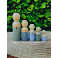 Universele peg dolls