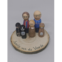Gepersonaliseerde Peg Dolls