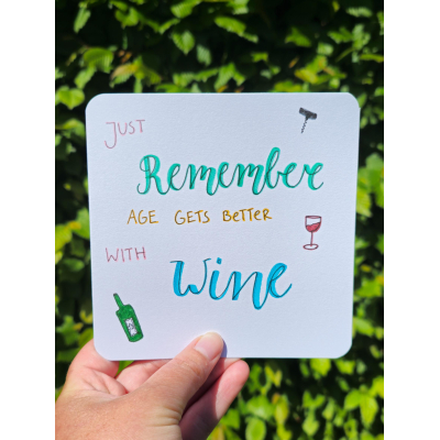 Kaart: "Just Remember"